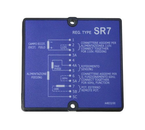 Регулятор напряжения Mecc Alte SR7-2G /SR7-2G AVR Регулятор напряжения Mecc Alte SR7-2G /SR7-2G AVR