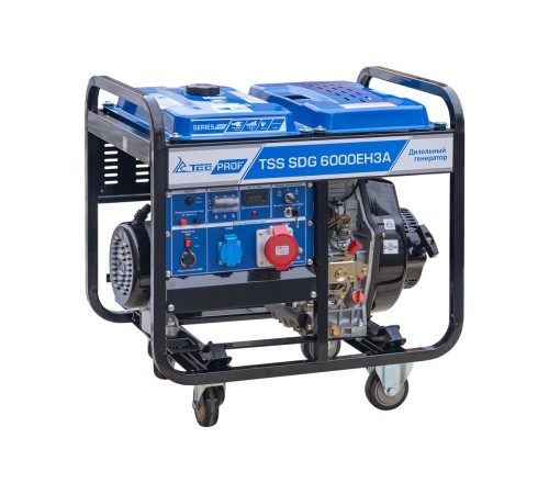 Дизель генератор TSS SDG 6000EH3A с АВР Дизель генератор TSS SDG 6000EH3A с АВР