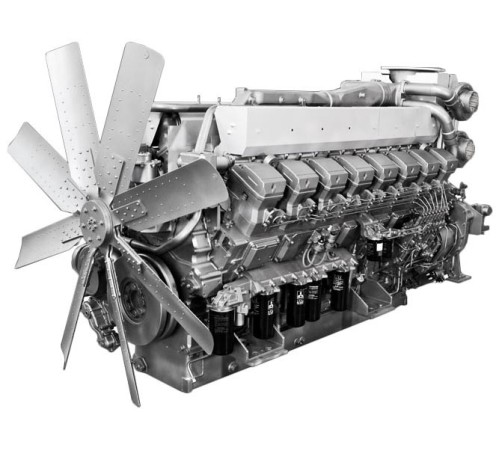 Двигатель Mitsubishi S16R-PTA2 (999977)