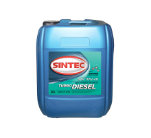 Масло SINTEC Turbo Diesel SAE 10W-40 API CF-4/CF/SJ канистра 20л/Motor oil 20liter can