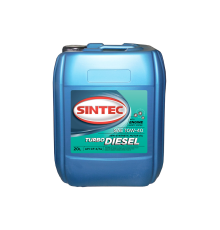 Масло SINTEC Turbo Diesel SAE 10W-40 API CF-4/CF/SJ канистра 20л/Motor oil 20liter can