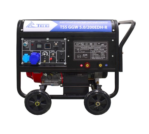 Инверторный бензиновый сварочный генератор TSS GGW 5.0/200EDH-R (Honda GX390) Инверторный бензиновый сварочный генератор TSS GGW 5.0/200EDH-R (Honda GX390)