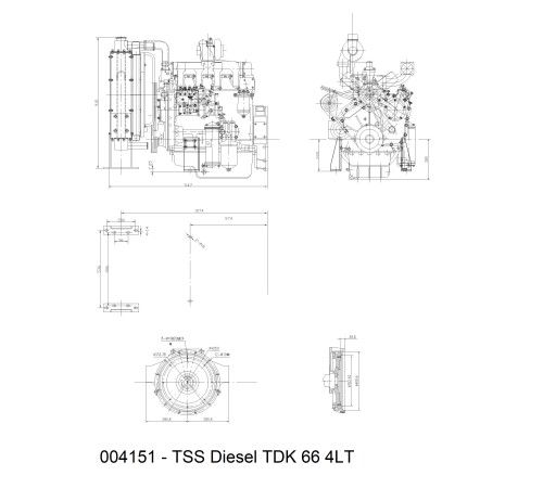 TSS Diesel TDK 66 4LT TSS Diesel TDK 66 4LT
