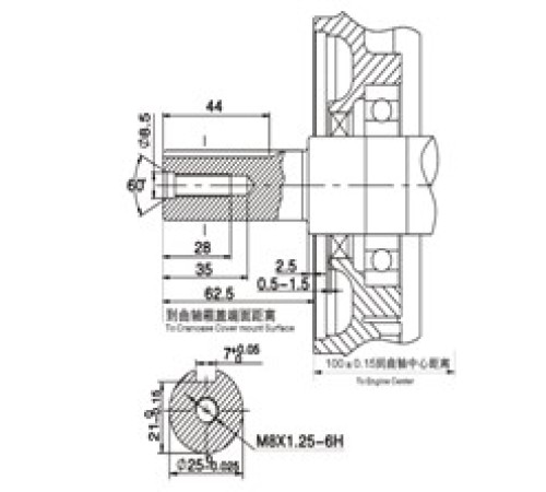 Двигатель бензиновый Honda GX390 (Ø25мм) (019172)