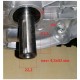 Двигатель бензиновый Loncin LC1P65FE (B type) D22.2 объем 139 куб.см 4 л.с вертикальный вал 22,2 мм