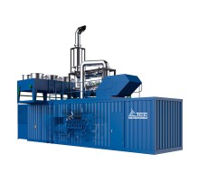 Газопоршневая электростанция TSS GE-1400 контейнерного исполнения