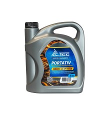 Масло моторное полусинтетическое универсальное SAE 10W-40, API SG/CD (PORTATIV, канистра 4л/ Motor oil 4liter can)