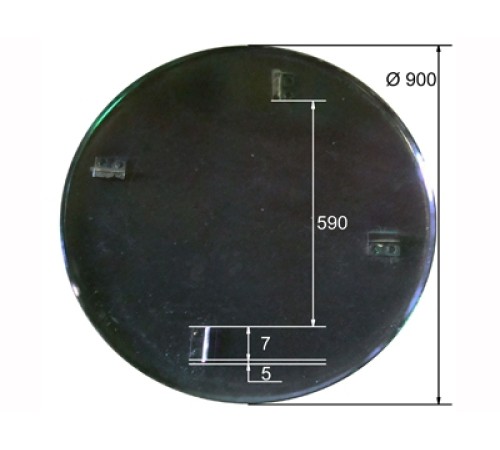 Диск для ТСС DMD,DMR 900,1000 (D=900) (071441)