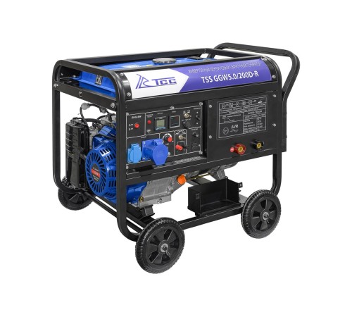 Инверторный бензиновый сварочный генератор TSS GGW 5.0/200D-R Инверторный бензиновый сварочный генератор TSS GGW 5.0/200D-R