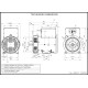 Mecc Alte ECO38-2М/4C SAE 1/14 (200 кВт) (033975)