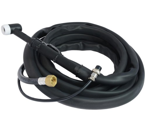 Горелка сварочная TIG с газовым охлаждением WP-17 (2-pin, 4м) / Torch for TIG welding Горелка сварочная TIG с газовым охлаждением WP-17 (2-pin, 4м) / Torch for TIG welding