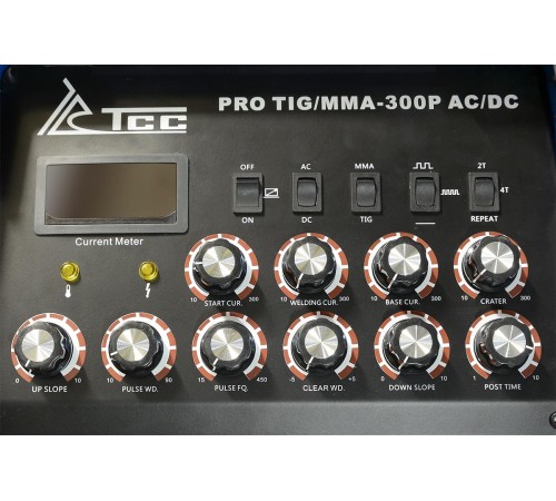 Аппарат TIG сварки алюминия TSS PRO TIG/MMA-300P AC/DC Аппарат TIG сварки алюминия TSS PRO TIG/MMA-300P AC/DC