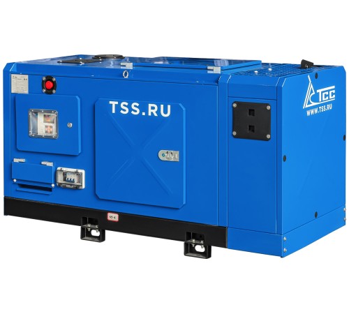 Дизельный генератор ТСС АД-12С-Т400-1РКМ32 в шумозащитном кожухе