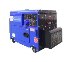 Инверторный дизельный сварочный генератор в кожухе TSS DGW 7.0/250EDS-R
