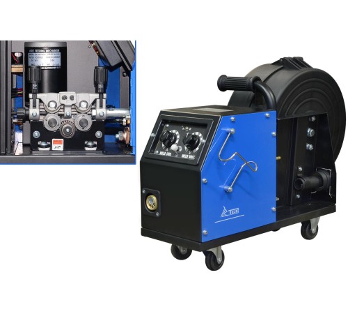 Закрытый подающий механизм, 4 ролика для PRO MIG/MMA-400/500F / wire feeder (021136)