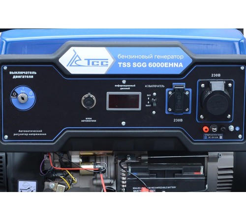 Бензогенератор 6 кВт TSS SGG 6000EHNA с АВР