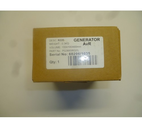 Регулятор напряжения R220/ AVR R220 Регулятор напряжения R220/ AVR R220
