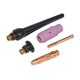 Горелка сварочная TIG с газовым охлаждением WP-17 (2-pin, 4м) / Torch for TIG welding
