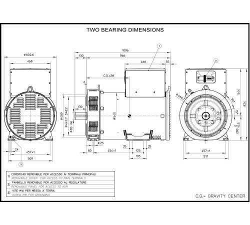 Mecc Alte ECO38-1L SAE 2/11,5 (200 кВт) (013815) Mecc Alte ECO38-1L SAE 2/11,5 (200 кВт) (013815)