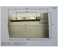 Лопасти для TSS DMR600 (к-т из 4 лопастей)