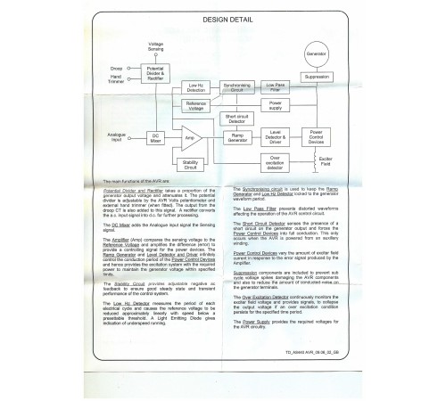 Регулятор напряжения AS440/ AVR AS440 Регулятор напряжения AS440/ AVR AS440