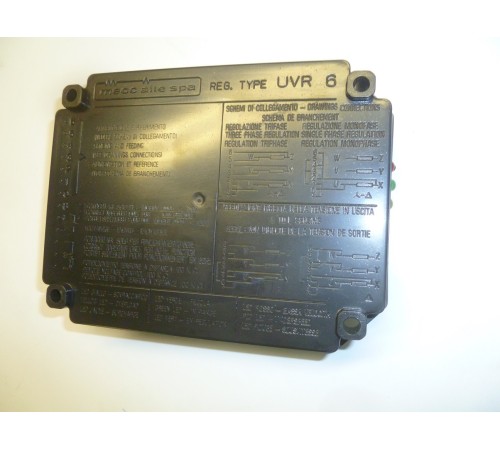 Регулятор напряжения Mecc Alte , UVR 6 / TYPE UVR 6 AVR Регулятор напряжения Mecc Alte , UVR 6 / TYPE UVR 6 AVR