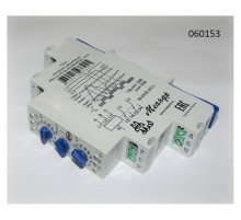Реле контроля напряжения РКН-3-15-15 220В АС 3Р+N5A 2п