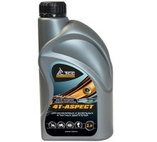 Масло моторное полусинтетическое универсальное SAE 10W-40, API SG/CD (4T-ASPECT, канистра 1л/ Motor oil 1liter can)