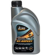 Масло моторное полусинтетическое универсальное SAE 10W-40, API SG/CD (4T-ASPECT, канистра 1л/ Motor oil 1liter can)