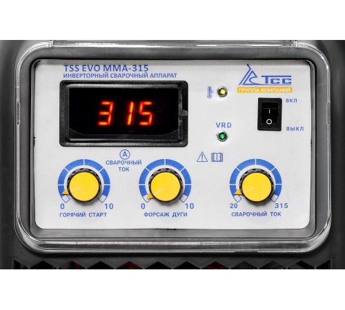 Сварочный инвертор ТSS EVO MMA-315 Сварочный инвертор ТSS EVO MMA-315